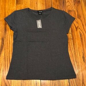 Wet Seal Charcoal Short Sleeve Tee
